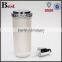 15/30/50/120ml bright white aluminum ring acrylic plastic bottle perfume essential oil dropper cap