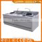 JINZAO ECR-2-OK(E)-N Chinese Fried Stove double burners & double steam pots Stove Open style Environmental Natural Gas(Security)