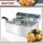 WISE Kitchen Exclusive 16L Potato Fryer with Two Tanks Kitchen Equipment