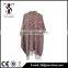Wholesale warm new product shawl acrylic 2016 winter scarf lady poncho