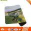 Customized Round Shaped computer rubber blank mouse pad with heat transfer print