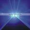 single blue 500mW laser light with double holes by step motor