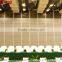 Collapsing Aluminum movable partition wall for production area