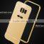Metal Case Makeup Mirror 2 in 1 Hybrid Case For Samsung Galaxy A3,A5,A7 Luxury Aluminum Case Alum Bumper+back mirror case