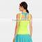 wholesale 95 cotton 5 spandex two tone sexy sports tops