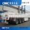 Cheap 60 Tons Tri-axle Wheat Corn Rice Transport Semi Trailer