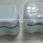 Plastic Dental Retainer Case Denture Holder Box Food Grade PP Europe Style CE Approved GT0079D