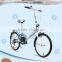 20-inch folding bike high-carbon steel shock absorbing folding bike