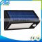 IP65/CE/ROHS approved high quality solar garden lights high lumen solar wall light smart lighting