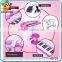 Good quality baby plastic music instrument toy piano with microphone