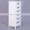 High Quality Wooden Living Room Cabinet Furniture 6 Drawers Side Table