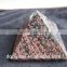 factory bulk snow obsidian energy crystal pyramid for healing