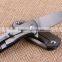 OEM Titanium alloy handle folding knife with D2 blade material