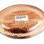 IndianArtVilla Handmade Steel Copper Serveware Dish Serving Oval Platter Plate 600 ML - Home Restaurant Hotel Kitchen Dining war