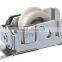 new fashion and ajustable chain sliding door nylon wheels