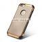 Electroplating Metal Cover Hybird TPU+PC Hard Case Shockproof Armor Back Case for IPhone 6 6s 6s Plus Samsung s7 S7edge
