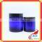 glass cream jar 15 g with blue glass jar with glass jar for cream