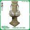 32 Inches tall cone shape outdoor decoration fountain fiberglass