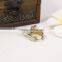 2016 Fashion Imitation Jewelry Design for Women Party Girl Simple Ladies Latest 18K Gold Plated Stainless Steel diamonds Earring