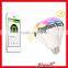 Fast Delivery 2015 New Smart LED Bulb Type E27/B22 Bluetooth Speaker for Mobile Phone