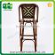 Bulk Discount Hard bamboo look bar chair rattan