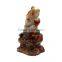 charming red agate bird crystal carving for home decoration or collection all by hand made
