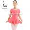 2016 new children skirted leotards