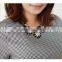 Top Quality 4 Color Flower Collar Vintage Pendant Statement Necklace Women Necklaces & Pendants Fashion Necklaces for Women 2014