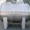 stainless steel horizontal storage vessel