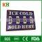 Manufacturer vintage Metal craft road traffic tin sign