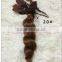 Hotsale Natural Brown Curly Hair Weave for Braiding