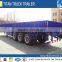 amphibious 3axles removable sidewall container trailer