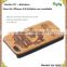 Wooden mobile phone case manufacturer, natural wood phone case for iphone 5s with liverpoor club back