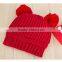 Lovely Toddler Kids Baby Boys Girls Pom Pom Knit Crochet Casual Beanie Hats Cap