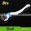 White Handle 600 needles disk micro needle derma roller with rotatable replacable tip