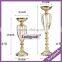 gold plating fashion candelabra flower holder