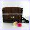 Wholesale Stocked Hand Crocheted Straw Envelope Clutch Cross-Body Bags (LCHHB112)