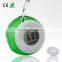 Hot Sell Mini Digital Table Alarm Water Power Clock