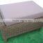 4 pieces outdoor rattan sofa set garden furniture