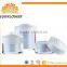 Wholesale empty cosmetic luxury rose cream jar 5g 10g 15g 30g