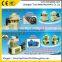 Biomass pellet machine for making fuel pellets