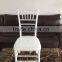 white padded resin folding chiavari tiffany chair