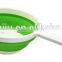 Wholesale Stock Small Order Plastic Handle Folding Flexible Water Ladle