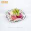 Stock ceramic candy dish golden,dinner plate with grape design