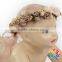 Wholesale Children 2 Pcs Adjustable Tiara Artificial Flower Crown And Waist Bracelet