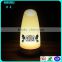 rechargeable Indoor RGB colors changing luxury plastic round led bar table lamp
