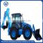 compact garden tractor with Front end loader and Backhoe/excavator