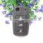 Black silicone key case for volkswagen 3 buttons