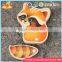 wholesale new design cartoon rabbit peacock squirrel toys wooden animal toys for toddlers W01B040