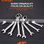 flexible combination wrench torque wrench spanner ring hand tool craftsman tools